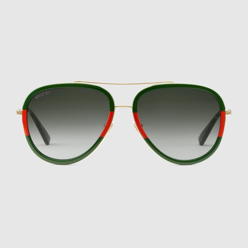 Aviator metal sunglasses - Image 1